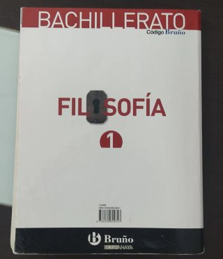 Filosofía 1, Bachillerato