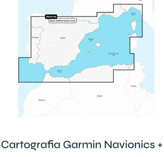 Cartografía Garmin Navionics+