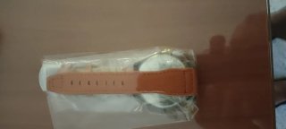 Reloj Notti Negro con Correa Marrón