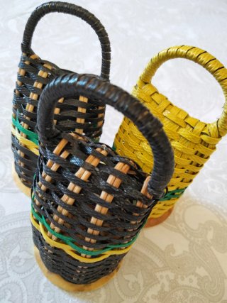 3 Caxixi Maracas Percusión Afro Brasil