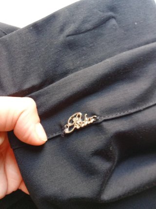 Pantaloni neri Perla Made in Italy – tg 48