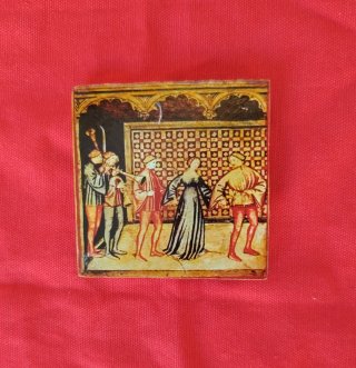Magneti Medievali con Scene Musicali