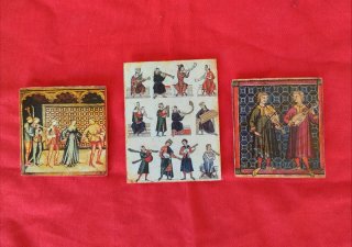 Magneti Medievali con Scene Musicali