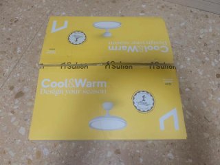 2 Ventiladores de Techo DC con Luz LED Astro L y M