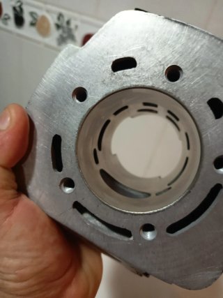 Cilindro Polini 160cc nuevo+pistón Cagiva Mito 125