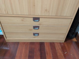 Mueble escritorio madera