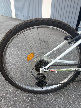 Mountain bike bianca Rockrider usata