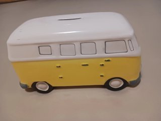 Hucha Furgoneta VW Amarilla