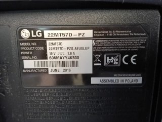 TV LG 22 IPS LED