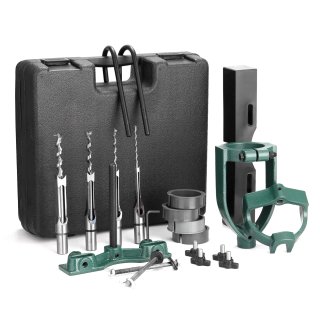 Conjunto Brocas Quadradas e Adaptador Madeira