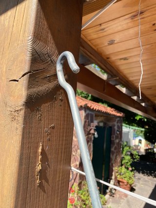 Manivela para toldo de metal