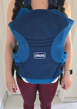 Mochila Portabebés Chicco Azul