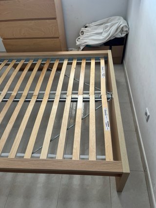 Cama 135 cm de madera