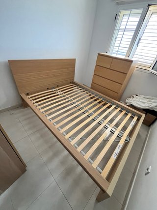 Cama 135 cm de madera