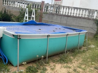 Piscina desmontable metal/plástico