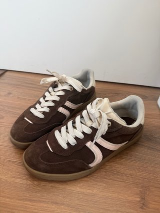 Zapatillas deportivas mujer marrones