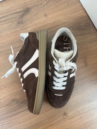 Zapatillas deportivas mujer marrones