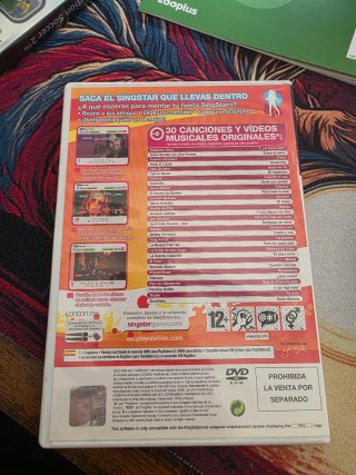 Singstar Latino y ABBA PS2