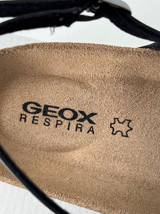 Sandalias Geox Plata Talla 38 nuevas