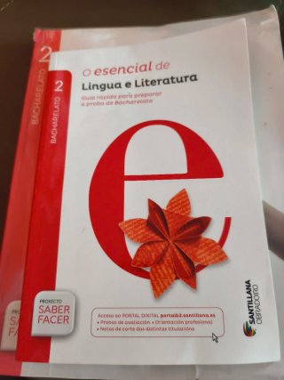 Lingua e literatura, 2 Bacharelato