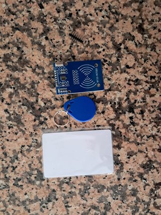 Módulo RFID-RC522 com Cartão e Porta-Chaves
