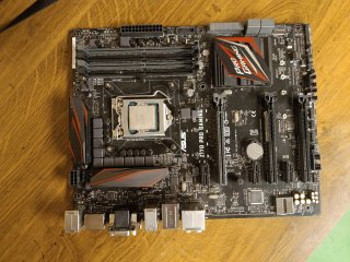 Placa Base ASUS Z170 Pro Gaming + Intel i7-6700K de Segunda mano