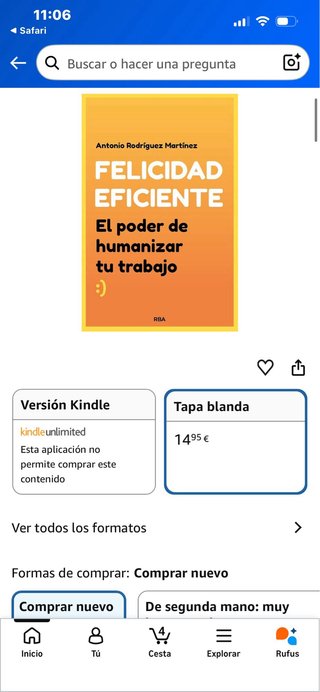 Felicidad eficiente el poder de humanizar el tr...