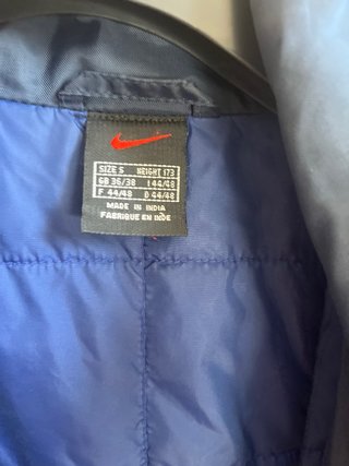 Chubasquero Nike Azul