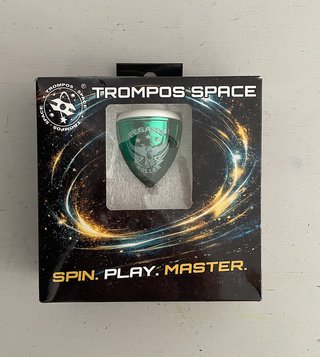 Peonza Trompos Space Pegasus Roller Verde