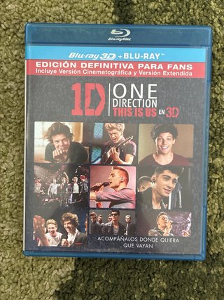 Lote 3 DVD/Blu-ray One Direction