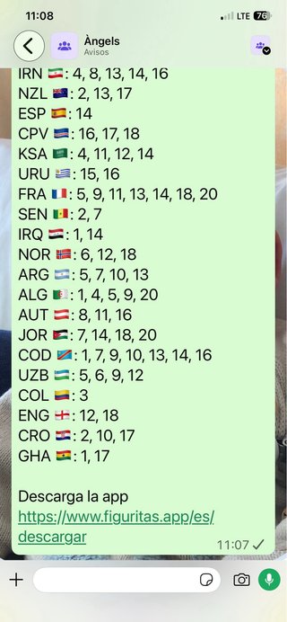 Cromos Mundial 2026. Pregúntame