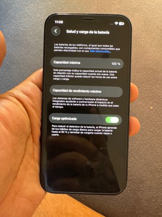 iPhone 12  128GB azul y bateria 100%