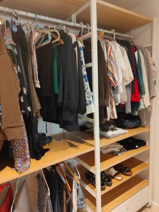 Armario vestidor modular