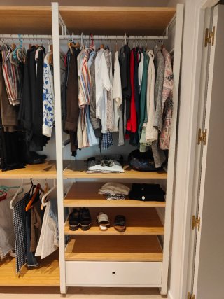 Armario vestidor modular