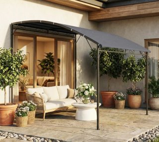 Pérgola de pared 2,8x3,8m