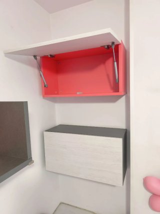 Dormitorio juvenil de 2 camas 90x190 y más muebles