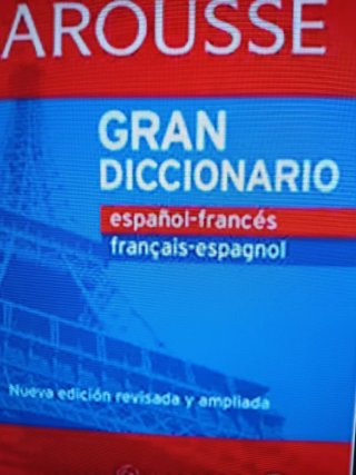 Gran diccionario francés Español, Español francés