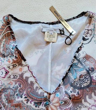 Abito VINTAGE 2000 Germano Zama Boho-Chic Tg. M