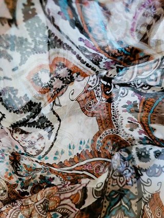 Abito VINTAGE 2000 Germano Zama Boho-Chic Tg. M