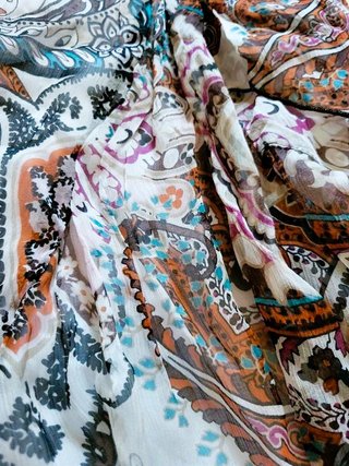 Abito VINTAGE 2000 Germano Zama Boho-Chic Tg. M