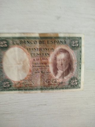 Billete 25 Pesetas Banco de España 1931