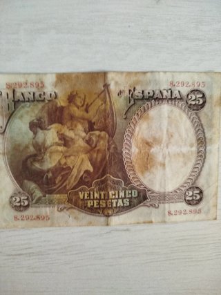 Billete 25 Pesetas Banco de España 1931
