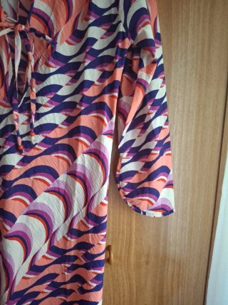 Vestido Enfasis Talla M. Estampado