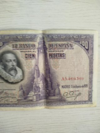 Billete 100 Pesetas Banco de España 1928