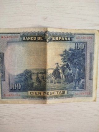 Billete 100 Pesetas Banco de España 1928