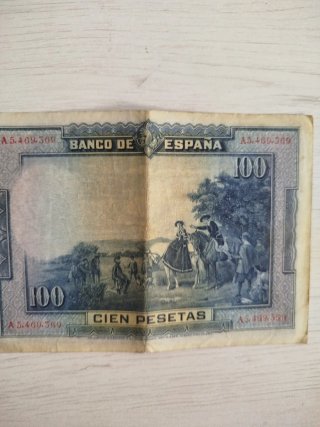 Billete 100 Pesetas Banco de España 1928