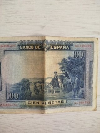 Billete 100 Pesetas Banco de España 1928