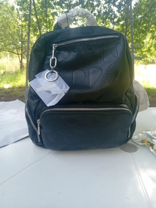 Mochila Mickey Mouse Negra Grande