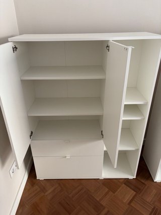 Mueble de almacenaje blanco x 2 (junto o separado)