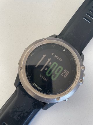 Garmin Fenix 3 HR Negro/Plata